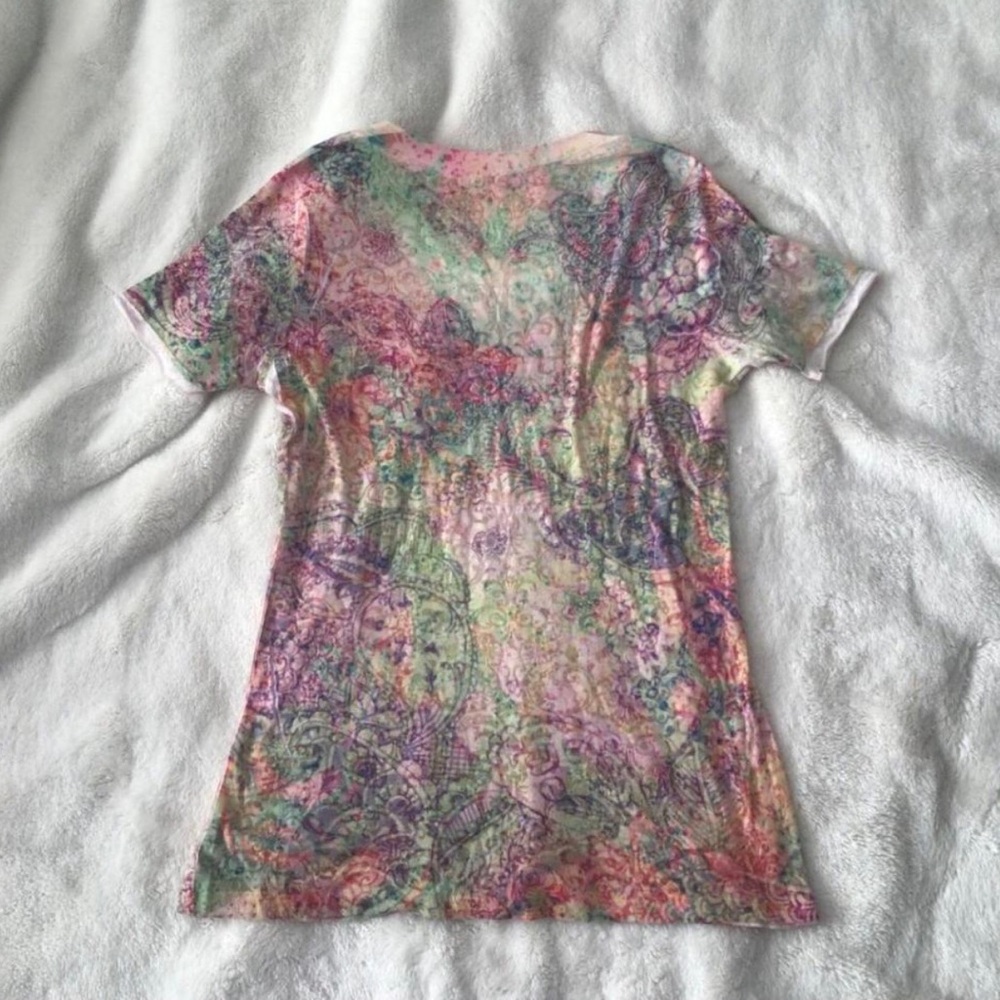 Multi Color Rhinestone Top - Picture 2 of 6